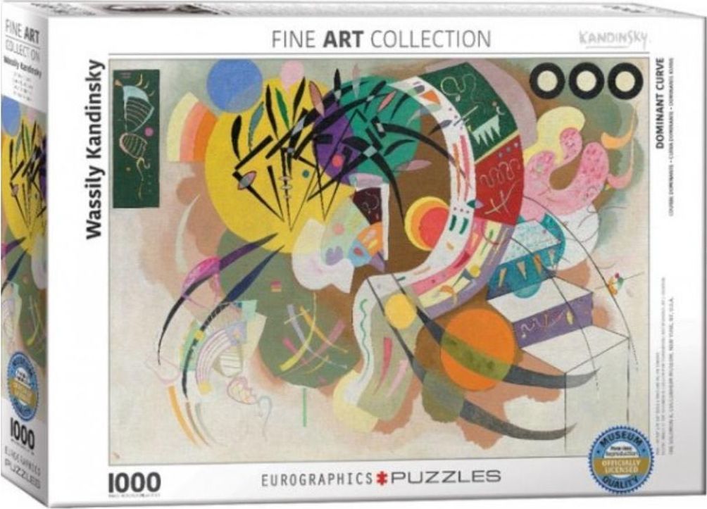 Eurographics Puzzle 1000 Dominacja kreski, Kandinsky