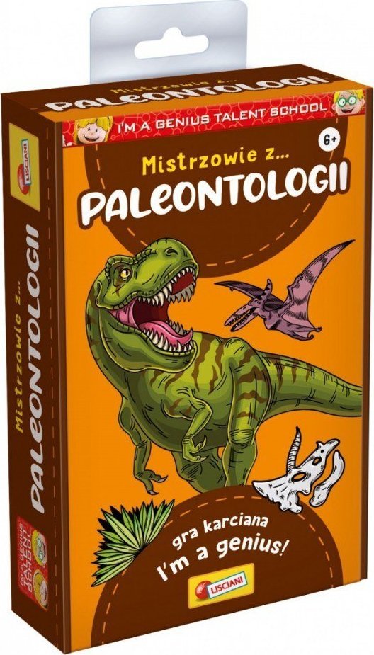 Lisciani LISCIANI I"M A GENIUS MISTRZOWIE Z PALEONTOLOGII