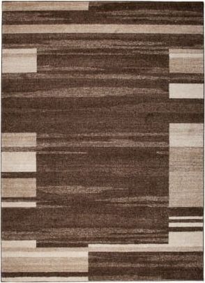 Carpetpol Klasyczny Dywan Brązowy 3443A DARK BROWN SARI 3UX (1.20*1.70)