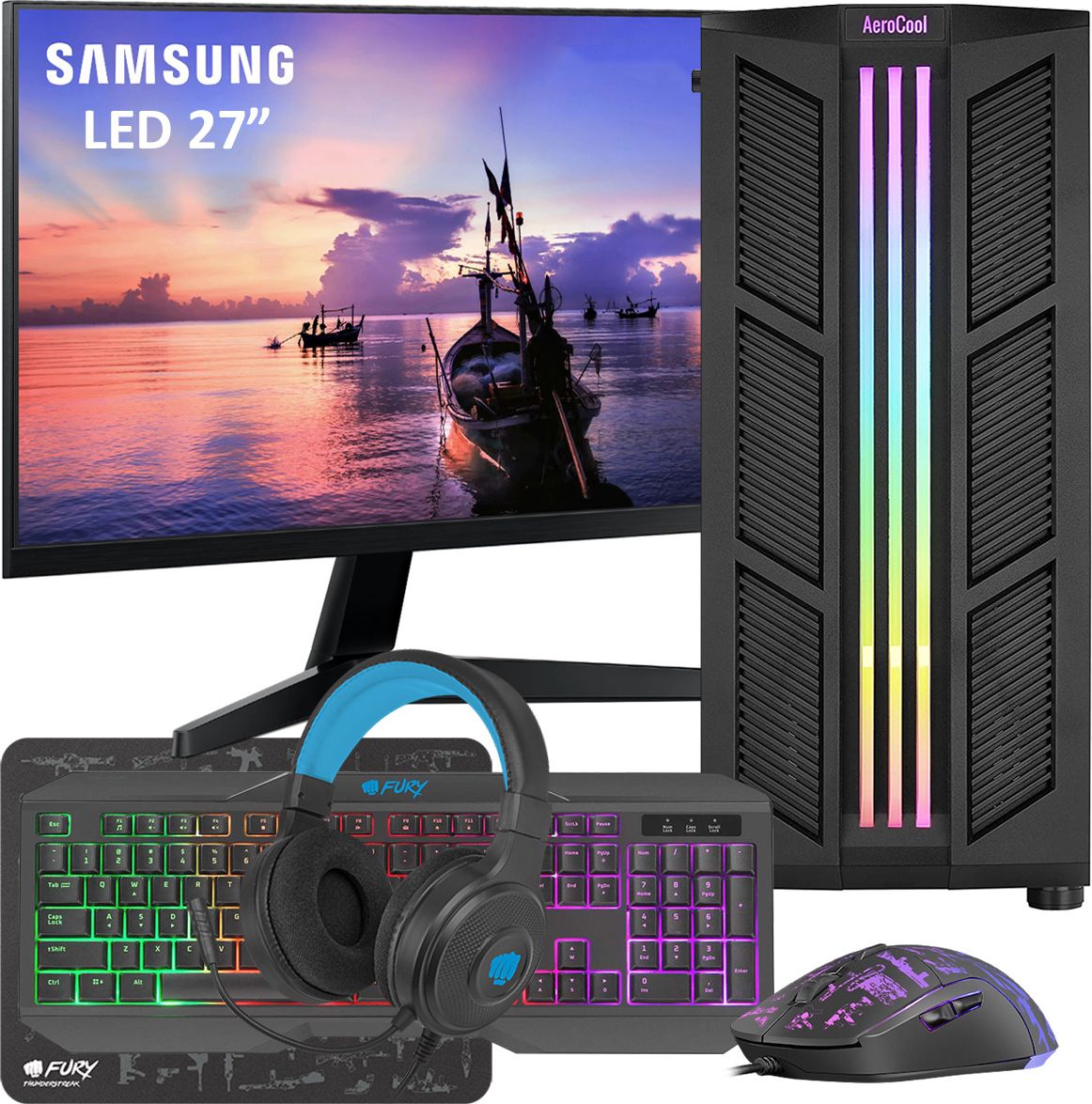 Komputer GER-POL Prime, Core i5-2500K, 16 GB, GT 1030, 512 GB SSD Windows 10 Pro