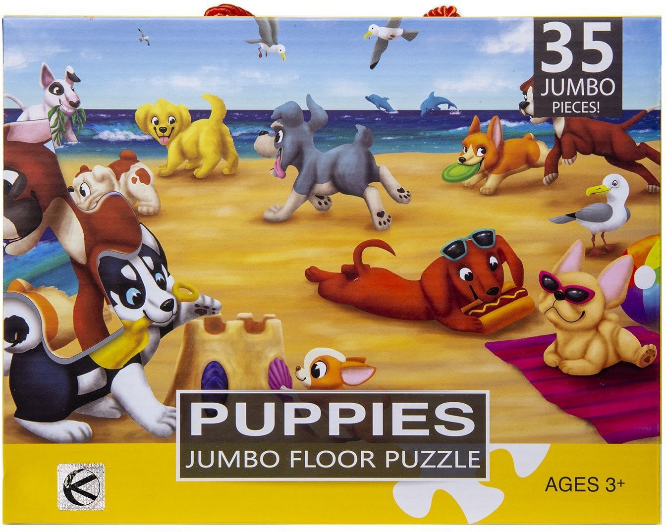 Puzzle układanka XXL dla dzieci 35 elementów