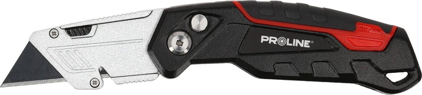 Pro-Line NÓŻ SKŁADANY, OSTRZE TRAPEZOWE,SK5 CZARNE (1+3SZT),PROLINE