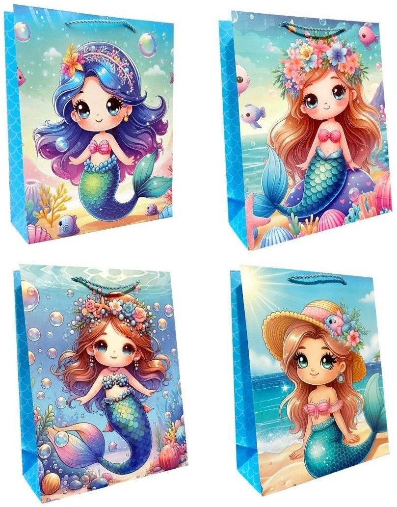 Torebka ozdobna prezentowa 18x24x8,5 cm DW5804C mix cena za 1 szt