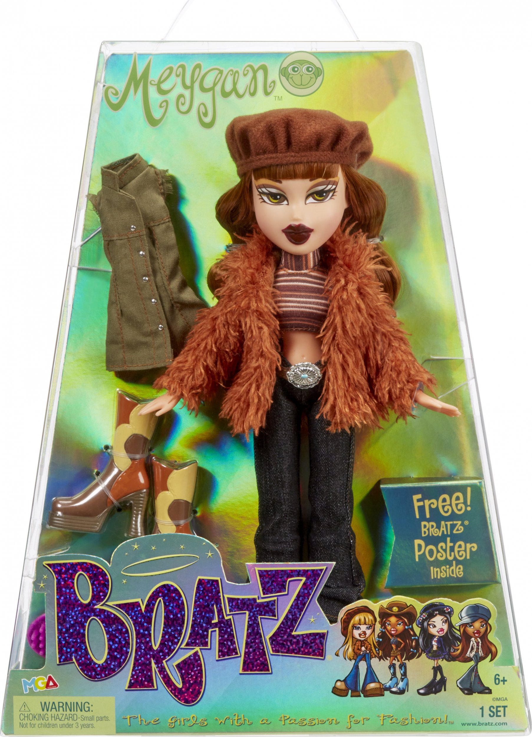 xxx_MGA ENTERTAINMENT (poprawny: MGA) MGA Lalka Bratz seria 2 Meygan 584650 (584643)