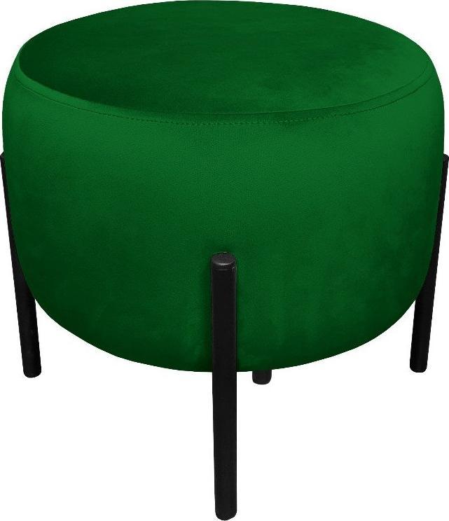 Atos Pufa WILFRED MG VELVET zielona