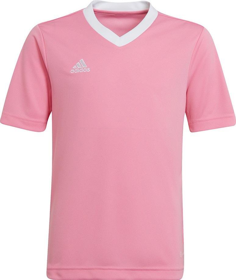 Adidas Koszulka dla dzieci adidas Entrada 22 Jersey różowa HC5055 : Rozmiar - 128cm