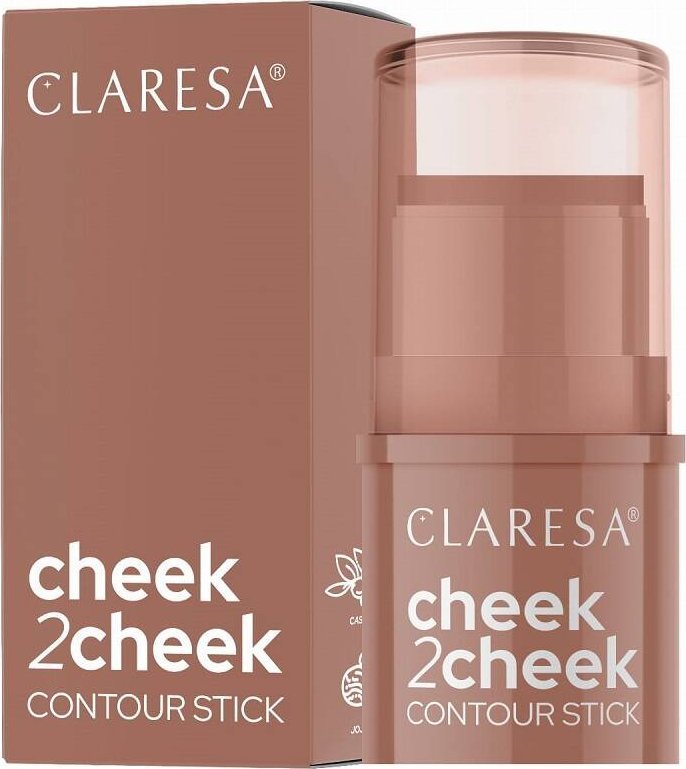Claresa Claresa Cheek 2 Cheek bronzer w sztyfcie 01 Neutral Sand 6g