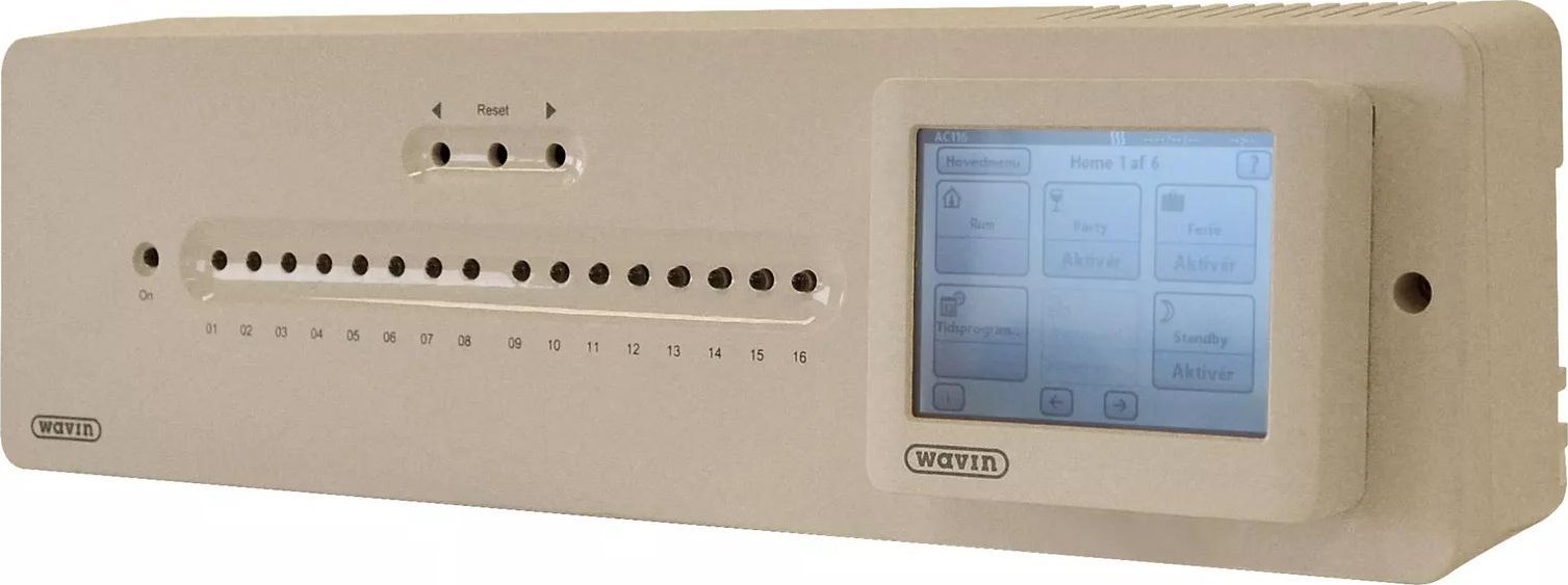 Wavin AHC 9000 Underfloor heating control with display 1-16 circuits