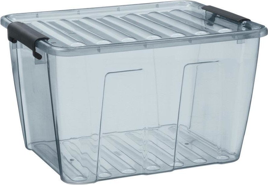 Plast Team Skrzynia z pokrywą pojemnik 15l plastikowy szary