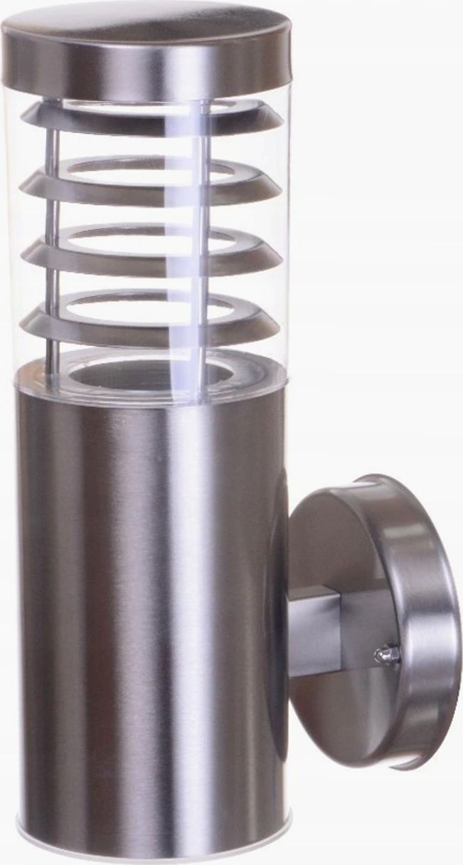 Kinkiet VITALUX Lampa kinkiet ogrodowy ELZA-K inox E27 18W Vitalux