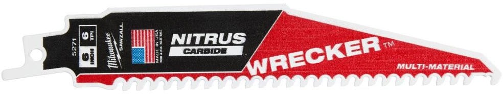 MILWAUKEE BRZESZCZOT S TCT WRECKER NITRUS Z WĘGLIKIEM 150mm/6T /1szt.