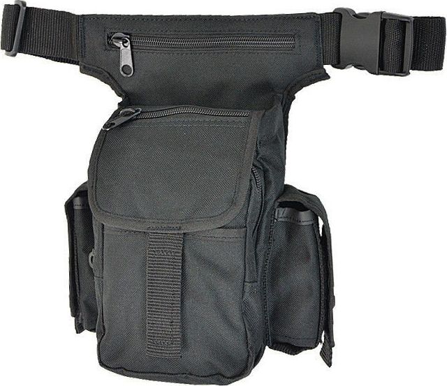 Mil-Tec Mil-Tec Torba Biodrowa Multi Pack Czarna uniwersalny