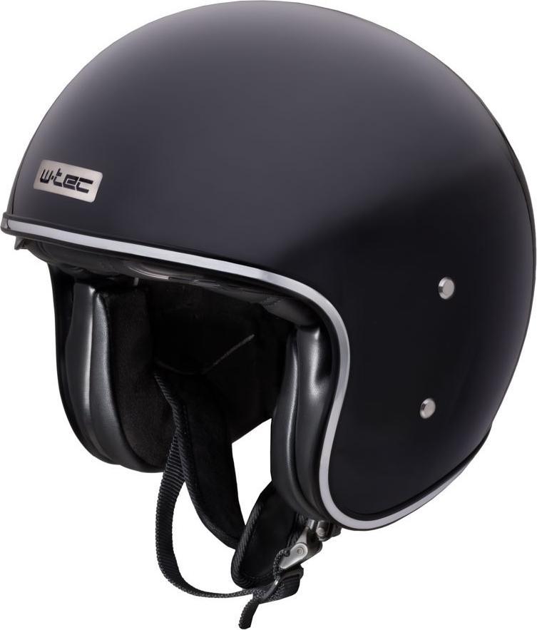 W-Tec Kask motocyklowy otwarty W-TEC Angeric Gloss Black - Kolor Gloss Black, Rozmiar XL (61-62)