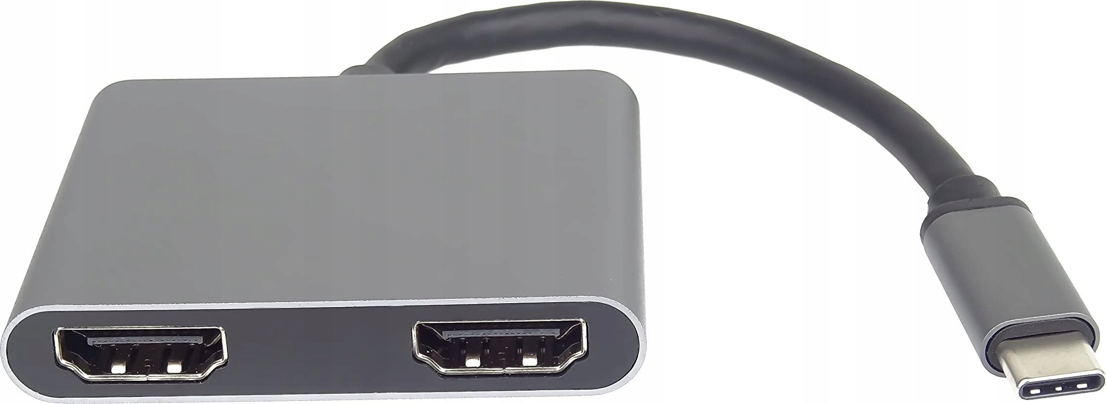 Kabel PremiumCord PremiumCord MST adapter USB-C na 2x HDMI, USB3.0, PD, rozlišení 4K a FULL HD 1080p