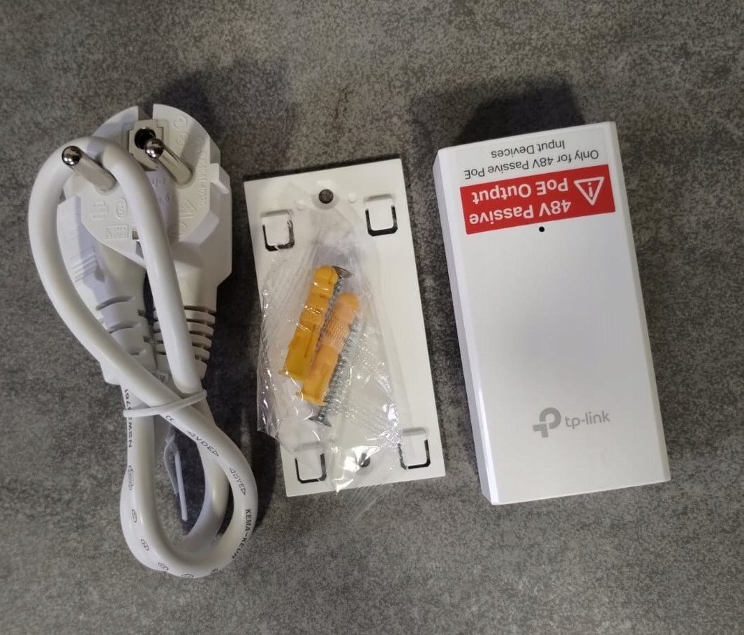 Access Point TP-Link TP-Link OMADA POE4818G pasivní PoE injektor (2xGbE, 48V, 18W)