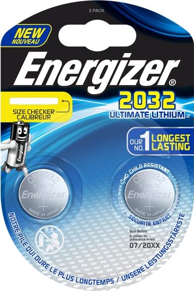 Energizer Bateria Ultimate CR2032 2 szt.
