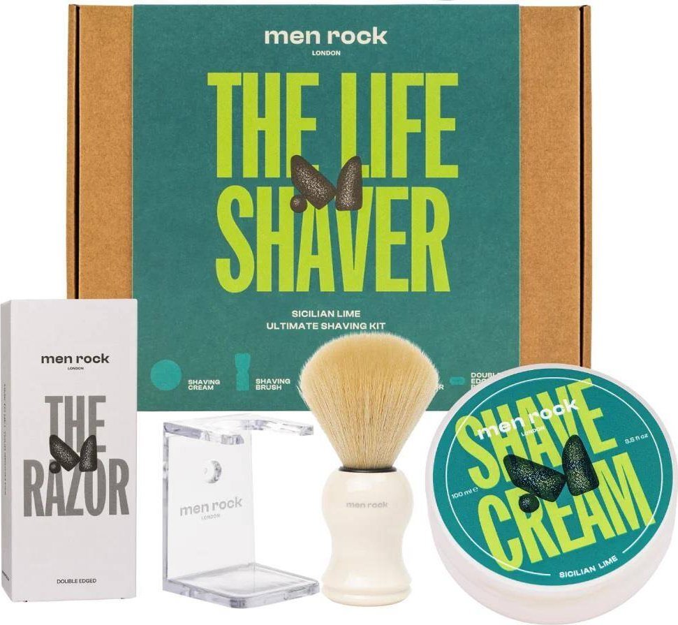 MenRock MenRock The Life Shaver Sicilian Lime zestaw