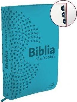 Biblia dla kobiet - turkusowa (z paginatorami)