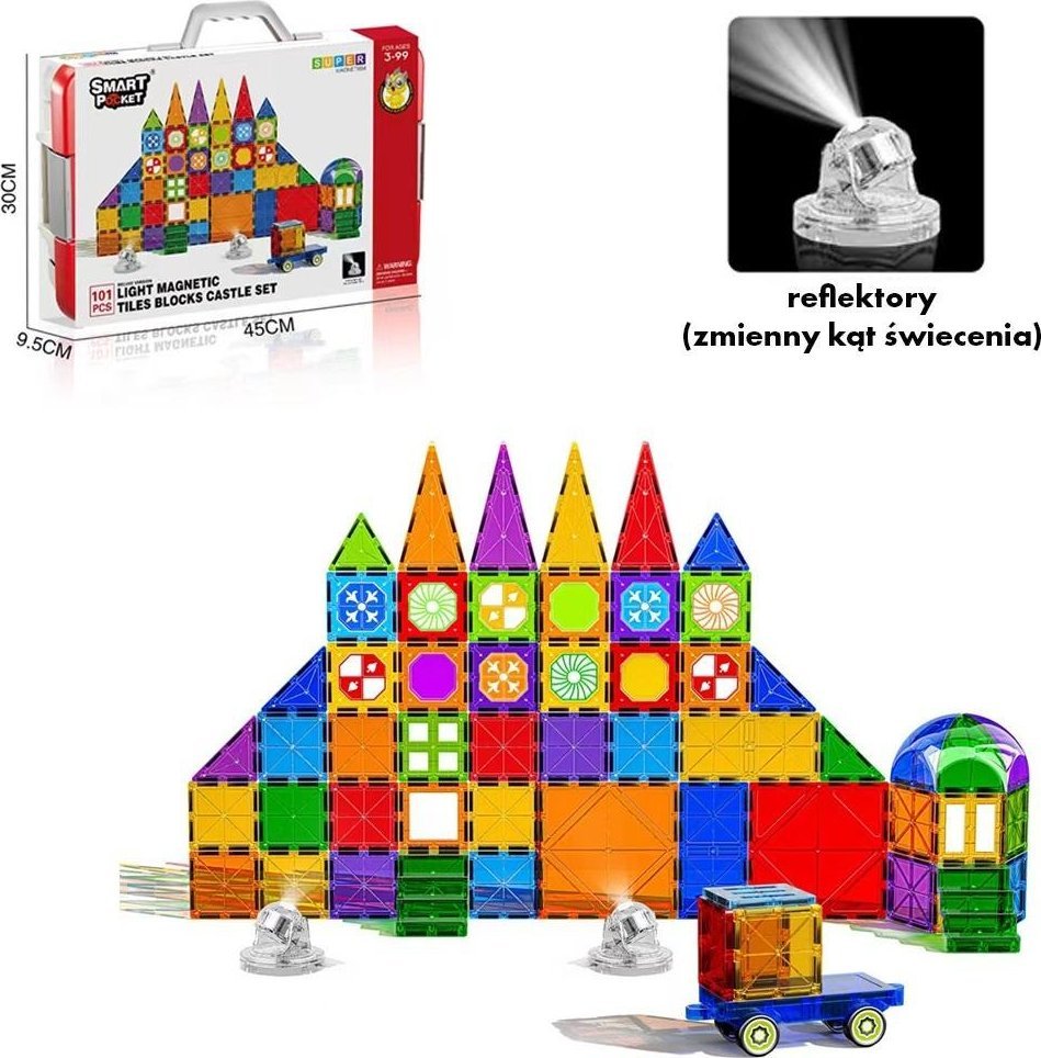 Klocki magnetyczne 101 element?w