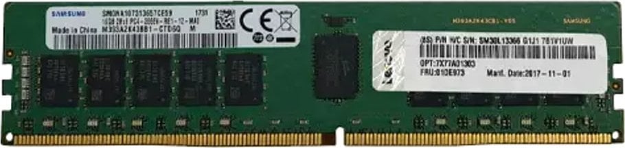 Pamięć serwerowa Lenovo Pamięć serwerowa ThinkSystem 32GB TruDDR4 3200MHz (2Rx8, 1.2V) ECC UDIMM (4X77A77496)