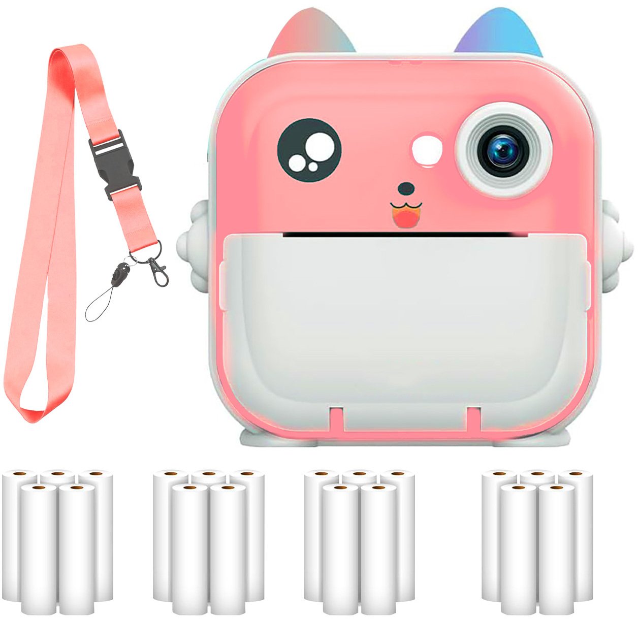 APARAT NATYCHMIASTOWY + 23 ROLKI Q15-23-SET-PINK