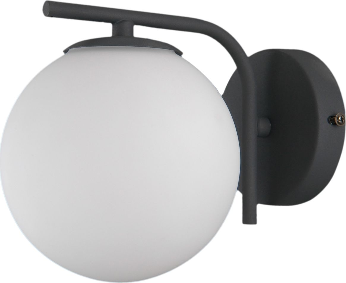 Kinkiet Italux Lampa ścienna czarna Italux Raddi WL-5510-1-BK