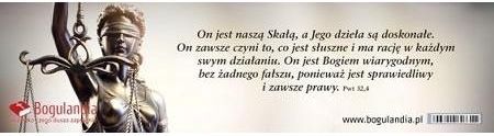 Bogulandia Zakładka do książki. O jakże trudno jest znaleźć... On jest naszą Skałą Zakladka 14