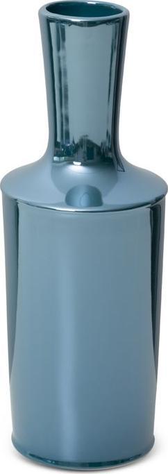 Eurofirany WAZON DEKORACYJNY SIMONA2 (02) (FI) 13X36 CM TURKUSOWY