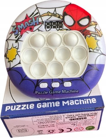 Elektroniczna, Antystresowa Gra Zręcznościowa Pop It - Spider Man II