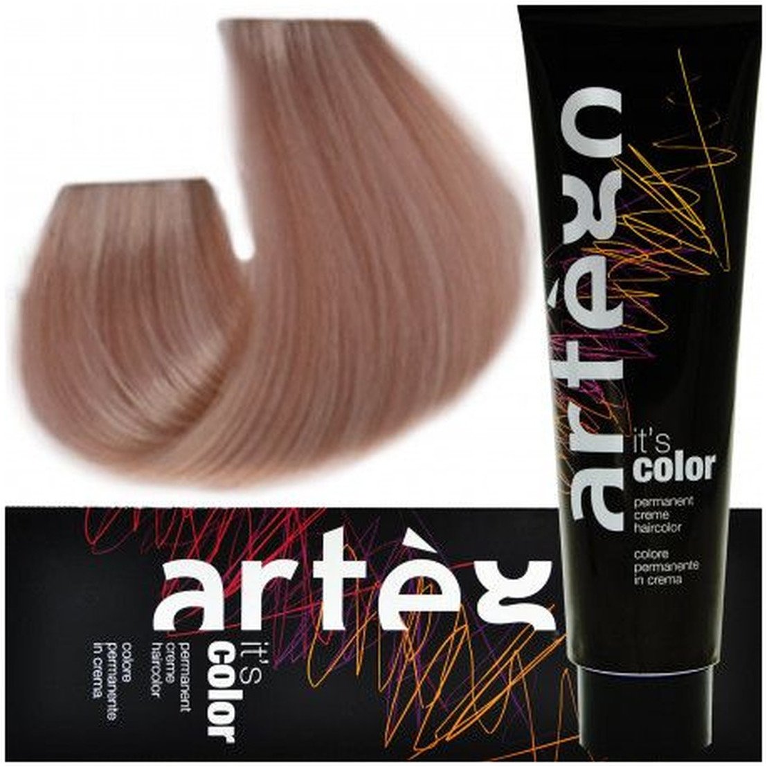 Artego Its Color Farba do włosów w kremie 150ml Super Delikatny Fioletowy Blond (12.02 - 12 NV)