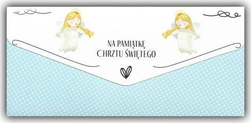 Karnet-koperta Chrzest