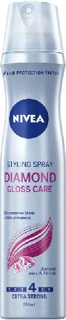 Nivea Hair Care Styling Lakier do włosów Diamond Gloss Care 250 ml