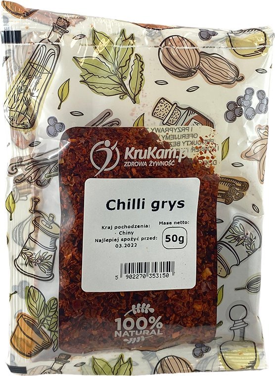 KruKam CHILLI grys 50g Super OSSSTRE!!!!