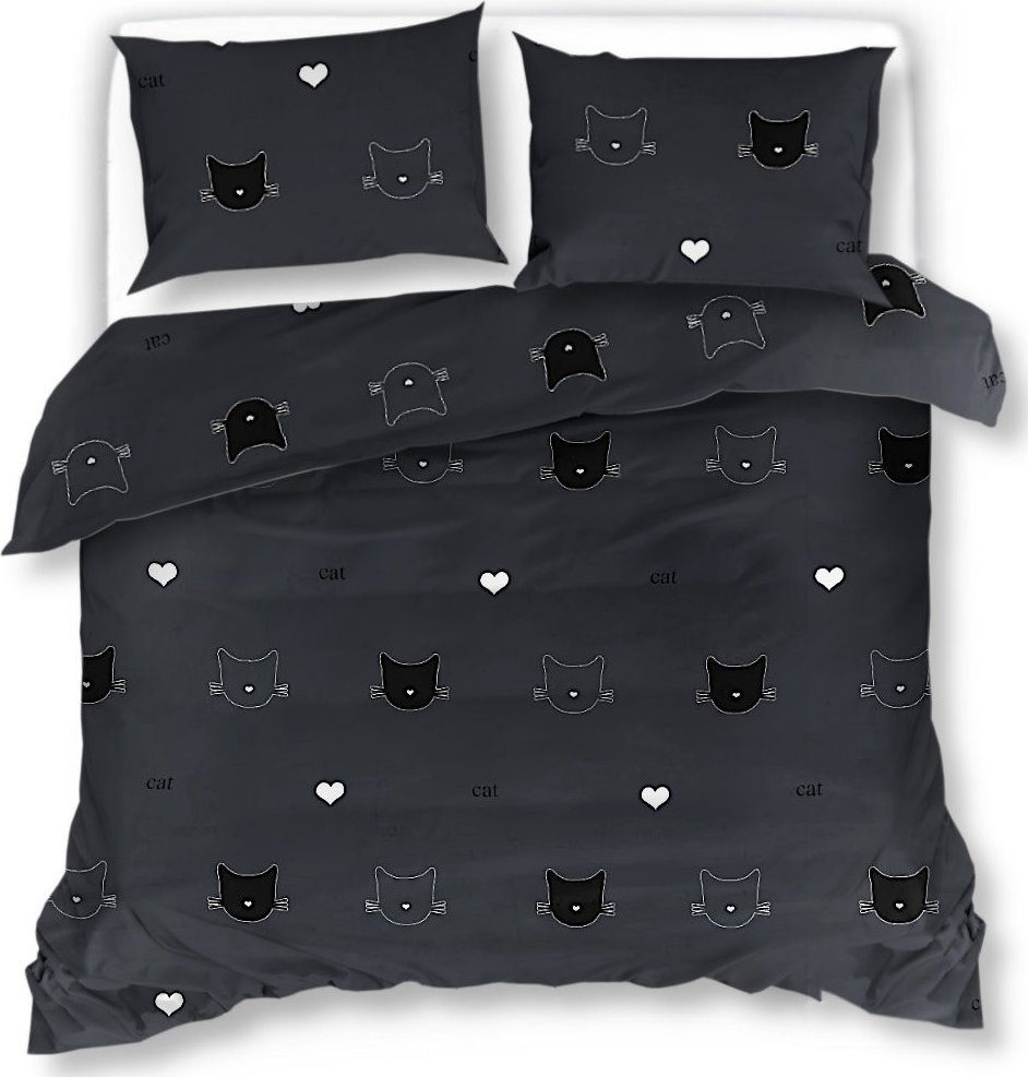 estilex Pościel Satynowa 160X200 Koty 1546