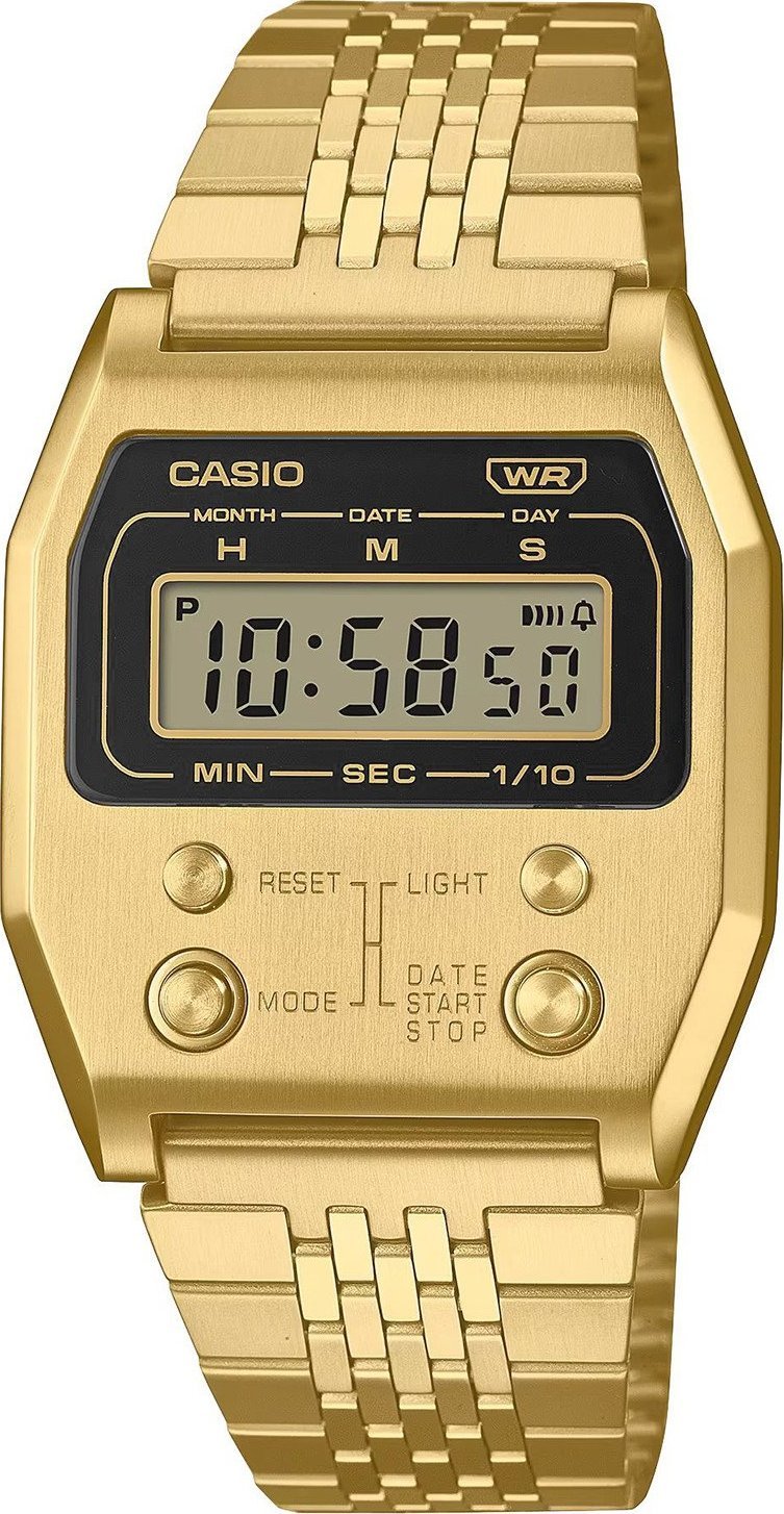 Zegarek Casio Zegarek męski Casio A1100G-5EF złoty