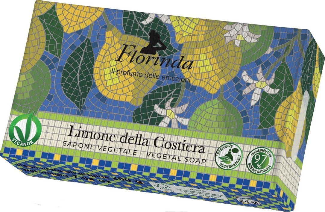 La Dispensa FLORINDA mydło w kostce Przybrzeżna cytryna, 200g
