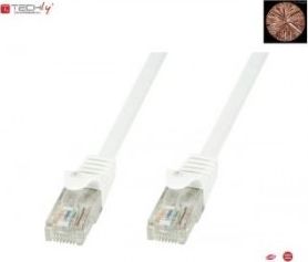 Techly Patchcord 100% Miedź Techlypro Cat.6 U/utp, 2m, Biały