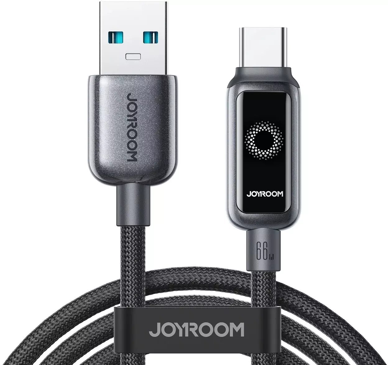Joyroom Kabel S-A55 StarFlight 66W USB-A - USB-C 1,2m - czarny