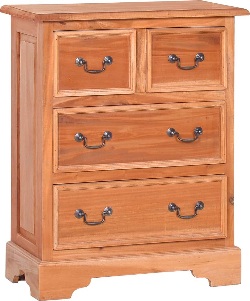 vidaXL Komoda, lite drewno mahoniowe