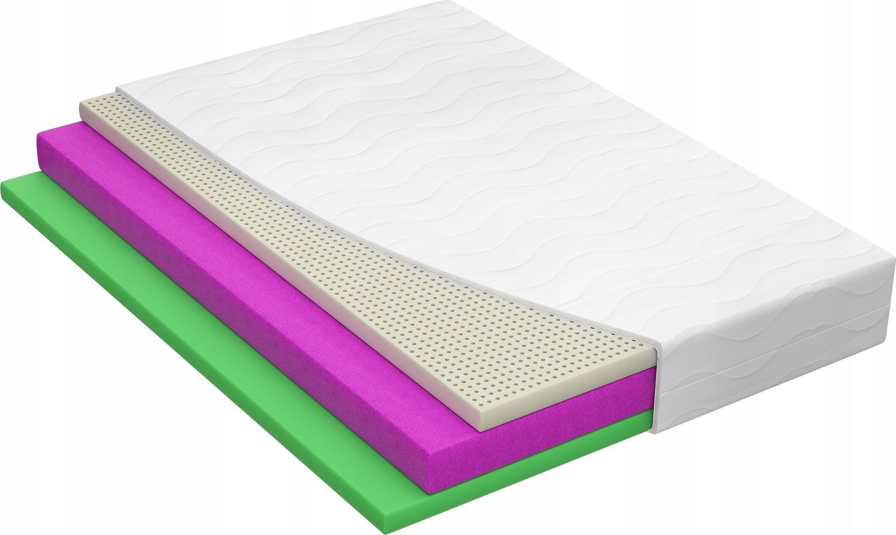 YRKE Materac piankowy LIZBONA H4 YRKE 150x180 cm