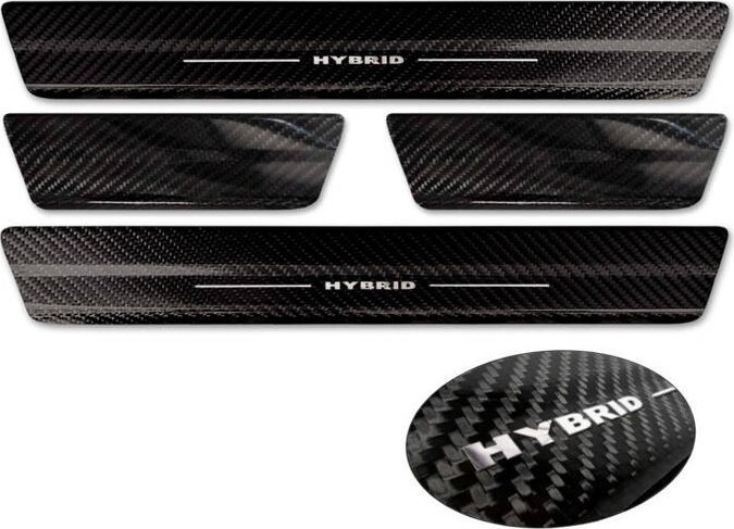 Avisa Nakładki na progi do Toyota Rav4 5 (Carbon Fiber)