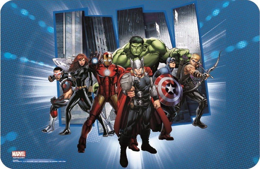 Marvel Podkładka Mata na biurko stół AVENGERS 43x28 cm