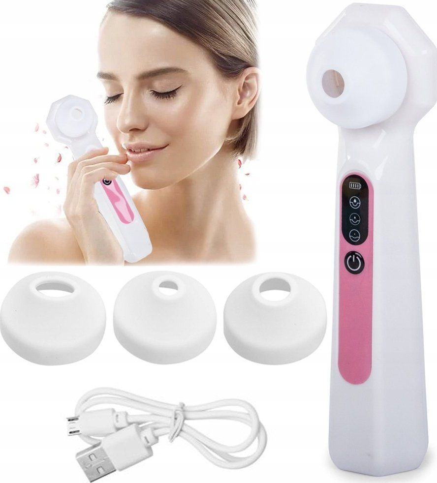 Verk ODKURZACZ DO WĄGRÓW ZASKÓRNIKÓW PRYSZCZY LUPA LED