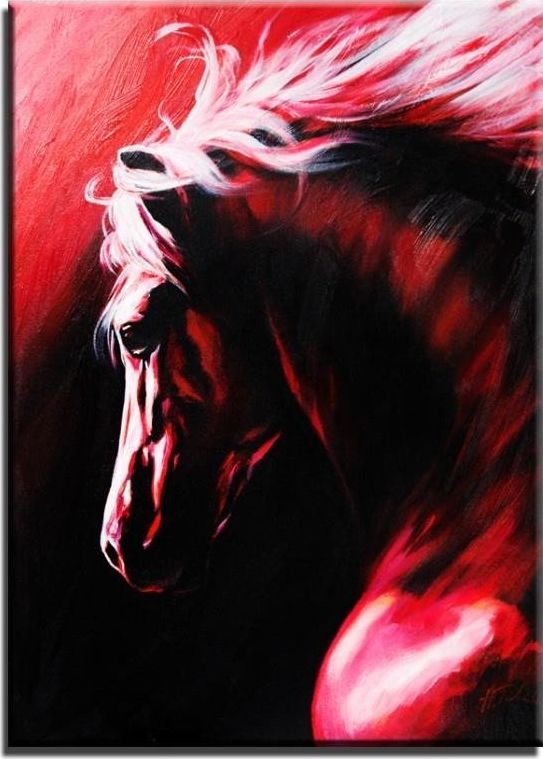 GO-BI Obraz "Zwierzęta" ręcznie malowany 50x70cm