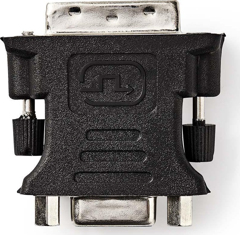 Adapter AV Nedis Nedis CCGB32900BK zmieniacz płci / kabli DVI-I 24+5-Pin VGA Czarny