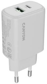 CANYON charger OnCharge 200 20W 1xPD 1xQC EU White