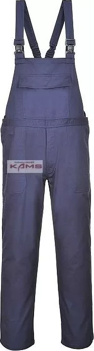 Portwest FR37 Ogrodniczki Bizflame Pro - antystatyczne dla spawaczy - granatowy XXL