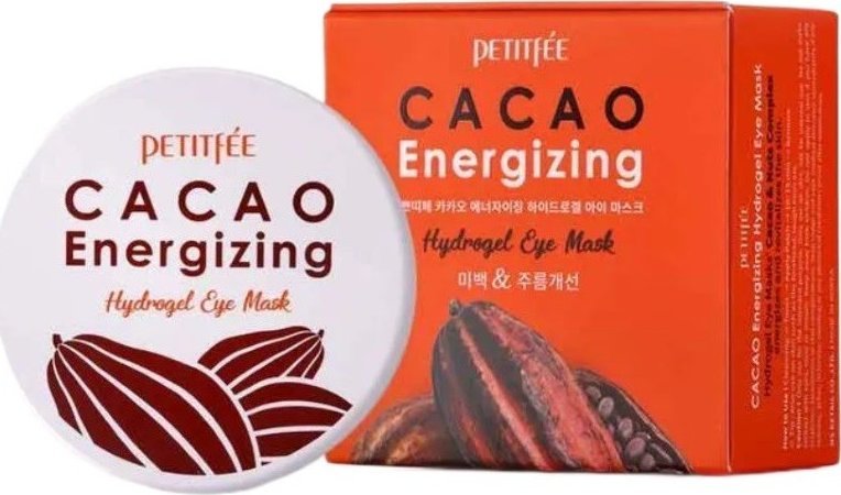 Petitfee Petitfee Hydrożelowe płatki pod oczy z kakao - 60 sztuk