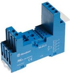 Finder Gniazdo do przekaźników serii 55.32/55.34/85.02/85.04 plastikowy klip (94.84.2SPA)