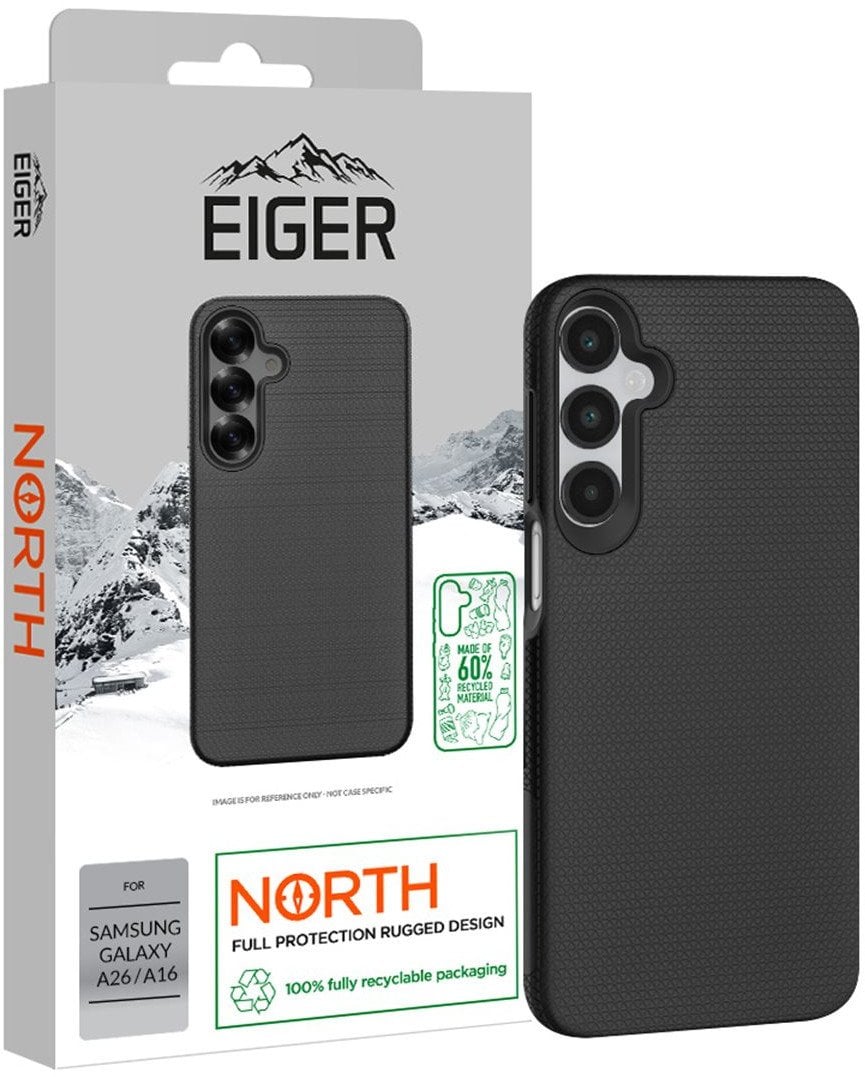 Eiger North Case GRS Galaxy A26/A16 schwarz
